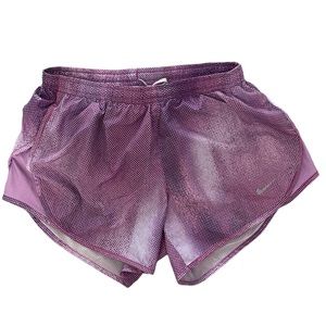 Nike Atlantic Women’s Printed Shorts Color Purple Size XS